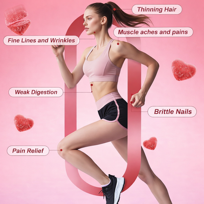 Collagen Gummies – Skin, Hair & Nails Support